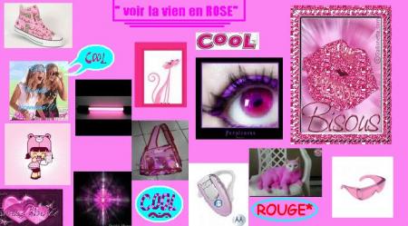 voir la vie en rose!